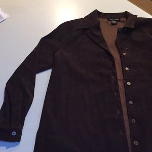 Anne Carson L Brown Top